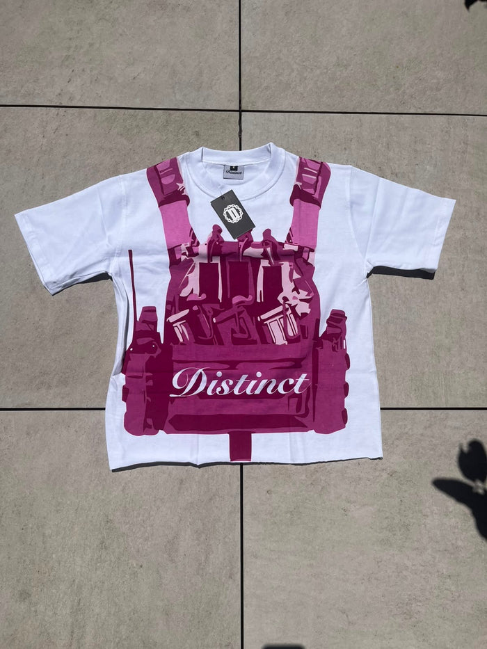 Distinct Armour Tee — Pink