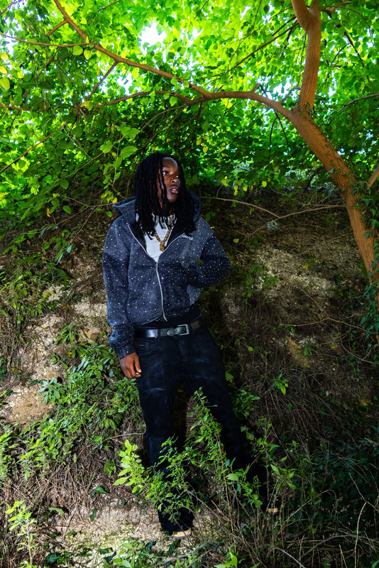 BLACK VVS HOODIE