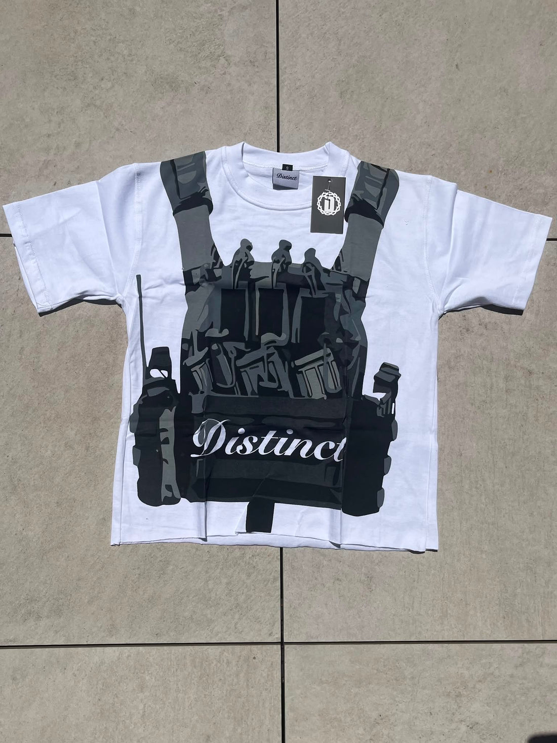 Distinct Armour Tee — Black