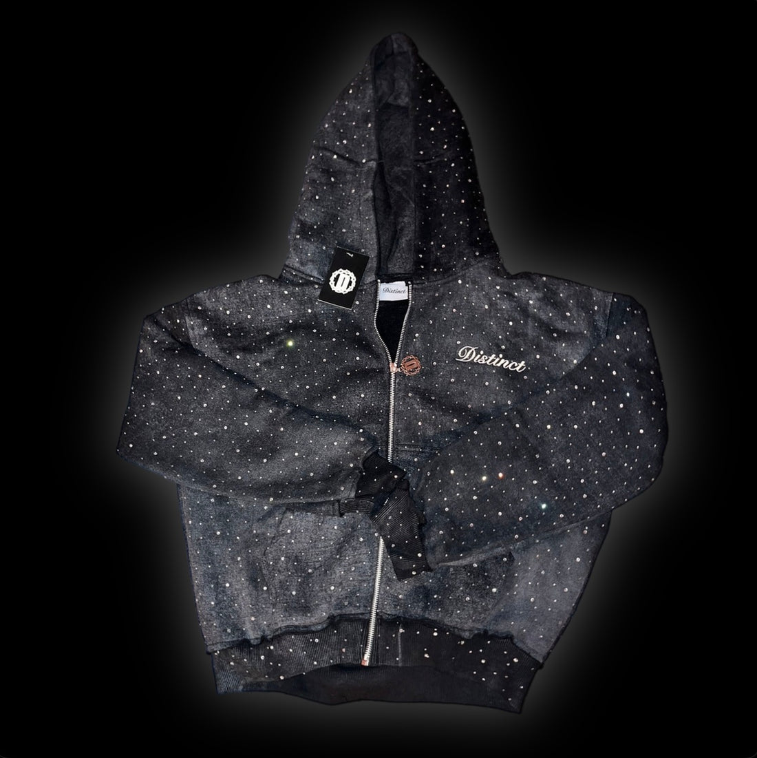 BLACK VVS HOODIE