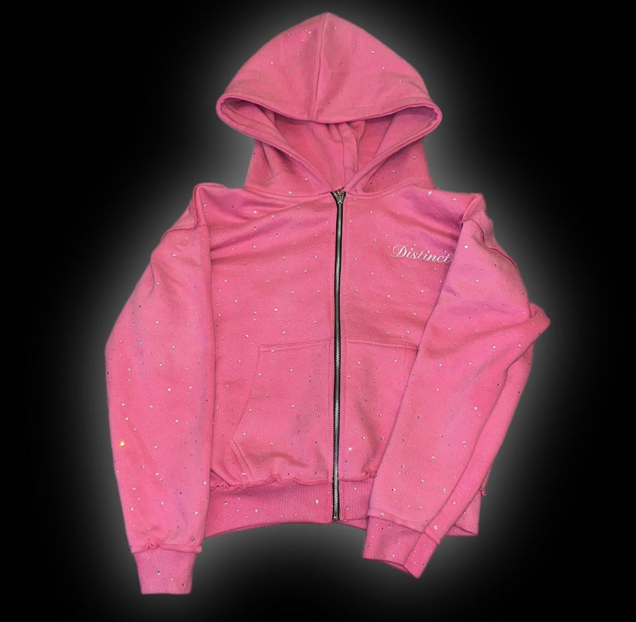 PINK VVS HOODIE