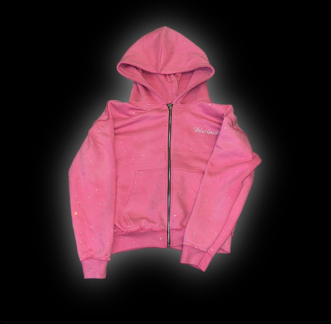 PINK VVS HOODIE