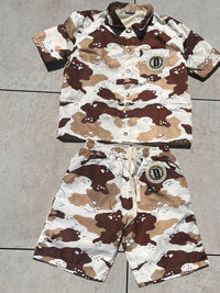 COMPLETO DESERT CAMO (Shirt + Shorts)